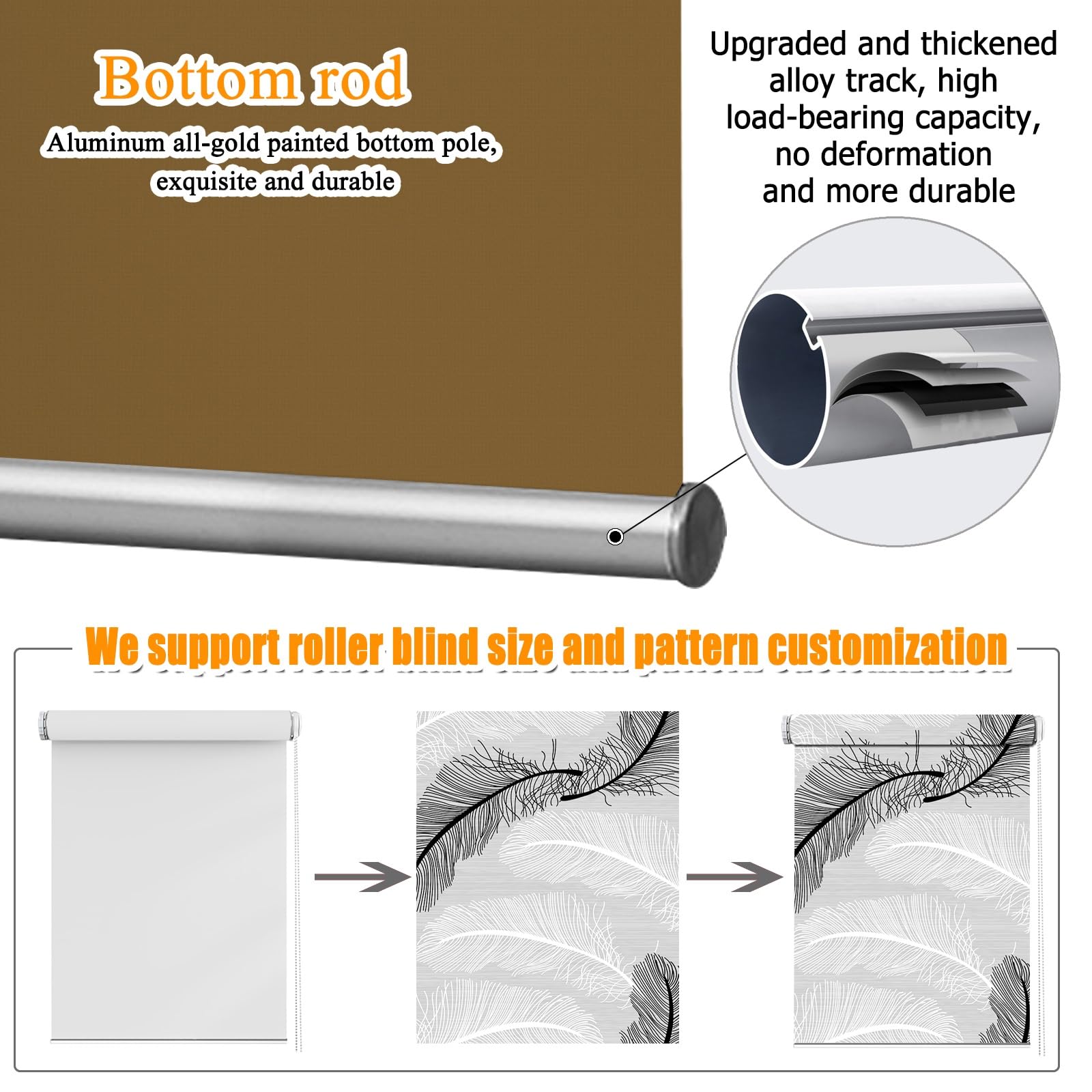 Amazon｜突っ張り式ロールスクリーン つっぱり式 ロールカーテン 65 x